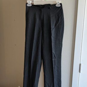 Vintage Black Formal Boys Large Pants